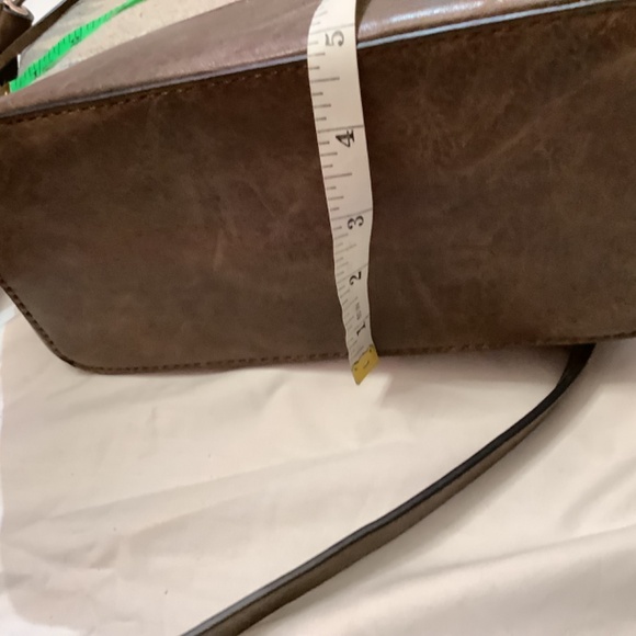 NWT Jen & Co. western gray beige vegan backpack Tassels - Picture 9 of 11